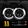 Angel Eyes Heartlight for Jeep Wrangler JK 07-18
